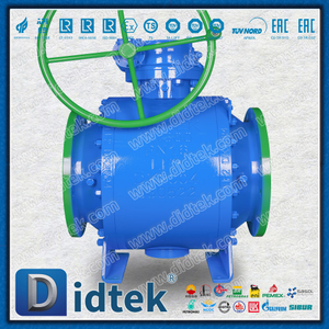 บอลวาล์ว Trunnion แบบเต็ม LF2 LF2 สำหรับอุตสาหกรรมแรงดันสูง 