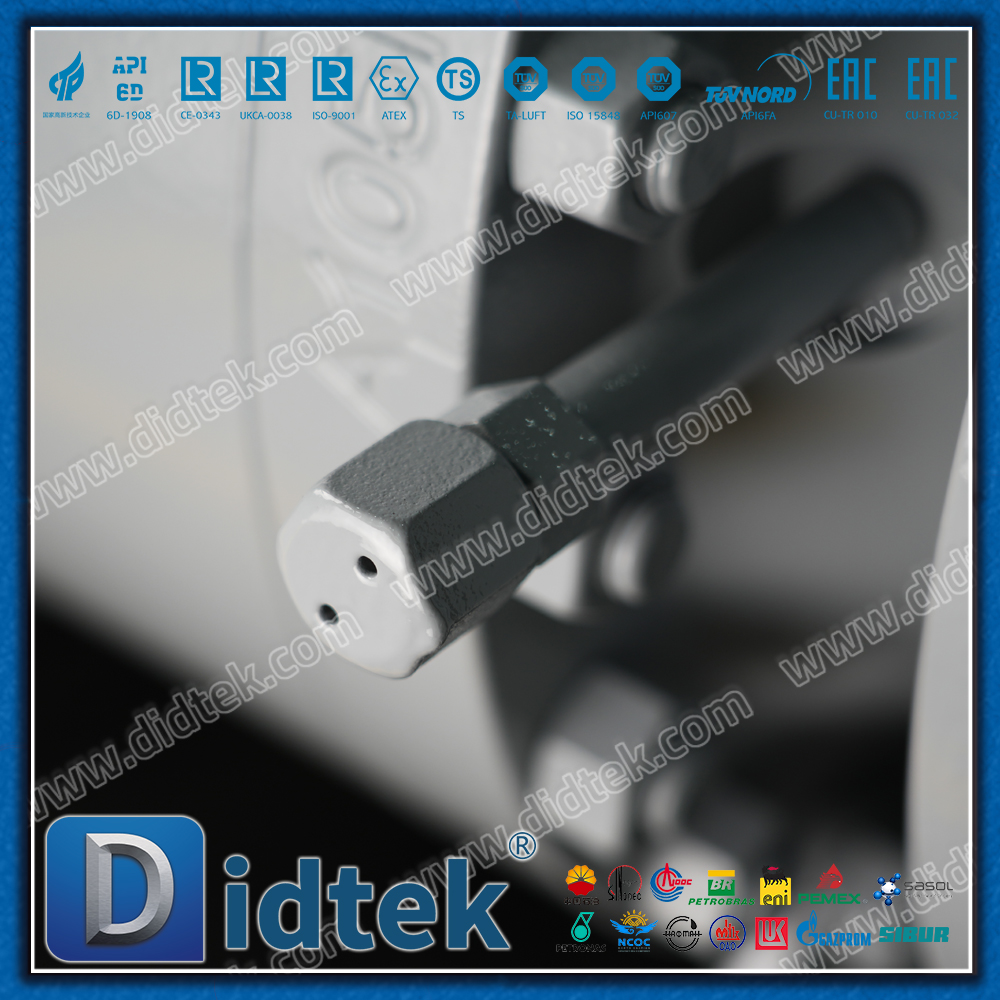 ASTM A105N โอเวอร์เลย์เชื่อม UNS N06625+TCC Trunnion Ball Valve 