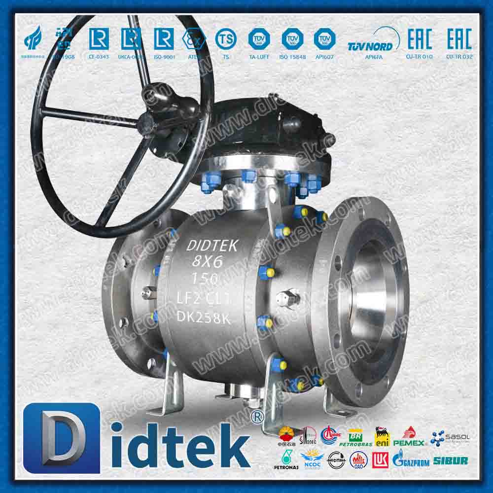 โลหะผสม 625 รอยซ้อนทับ LF2 Trunnion บอลวาล์ว
