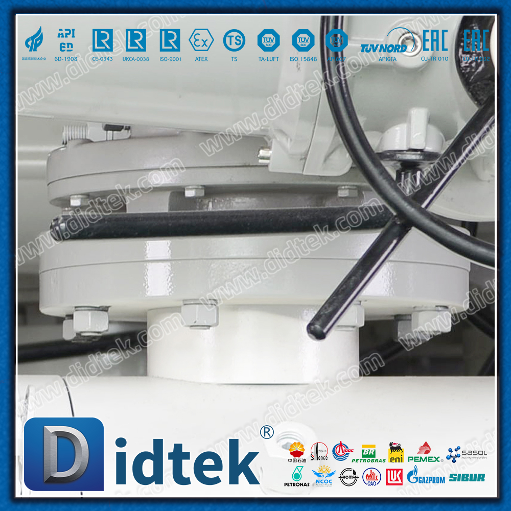 Didtek DBB บอลวาล์วควบคุมไฟฟ้า