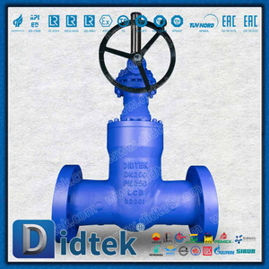 LCB Pressure Seal Gear Operator Gate Valve สำหรับน้ำปราศจากสารอาหาร
