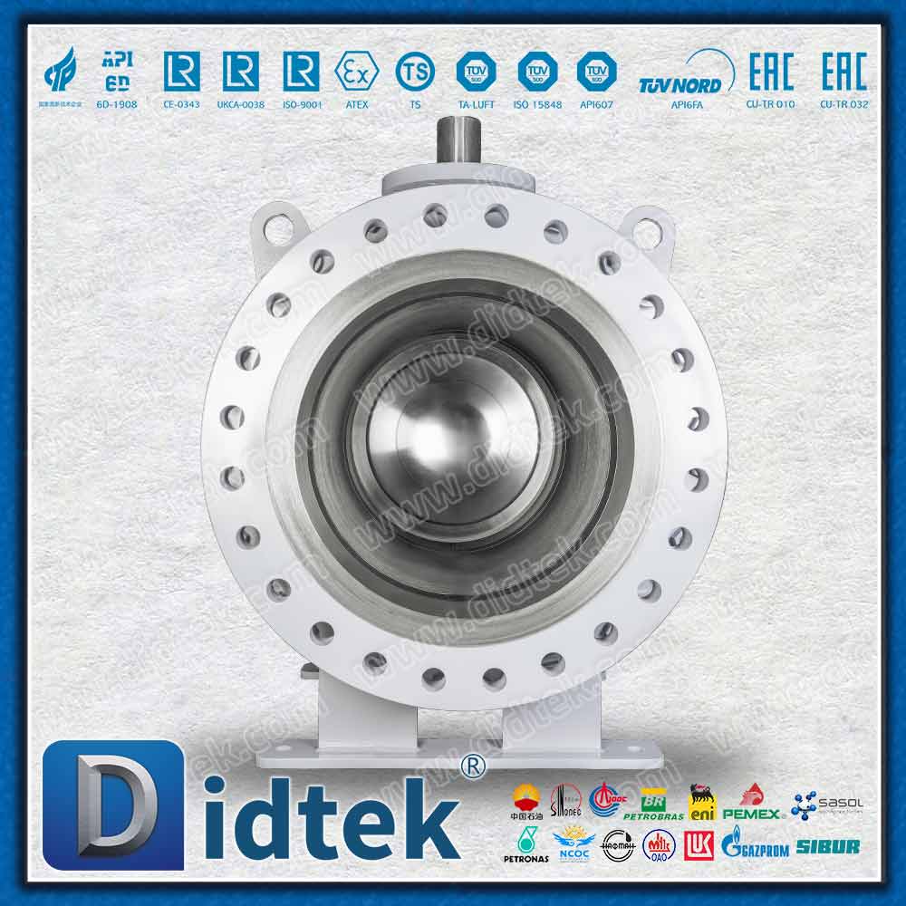 บอลวาล์ว DPE * SPE DIB-1 DIB-2 พร้อมโครงสร้างแผ่นรองรับ