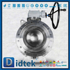 SS321 Trunnion Ball Valve พร้อมการทดสอบสุญญากาศ