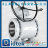 ASTM A105N โอเวอร์เลย์เชื่อม UNS N06625+TCC Trunnion Ball Valve 