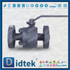 A105 1500LB บอลวาล์วลอยน้ำแบบลอยตัวแบบโลหะป้องกันการกัดกร่อนฟอสเฟตแรงดันสูง 