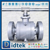 การไหลแบบคงที่ 2 นิ้ว Tek Peek Seat Trunnion Ball Valve ซัพพลายเออร์