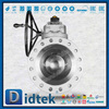 Elgiloy บอลวาล์ว Trunnion ซีลปาก PTFE ที่เติมพลังด้วยสปริง 