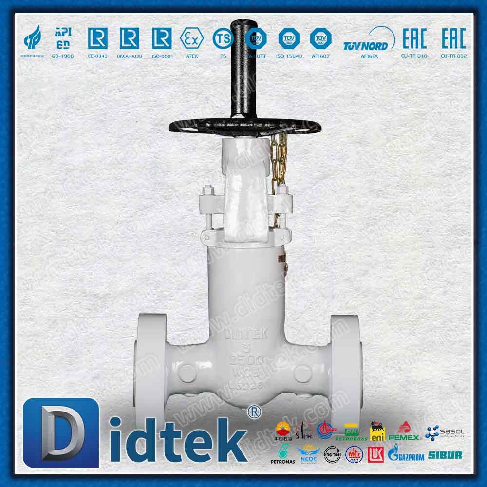 ซีลแรงดัน 2500LB RTJ Gate Valve 