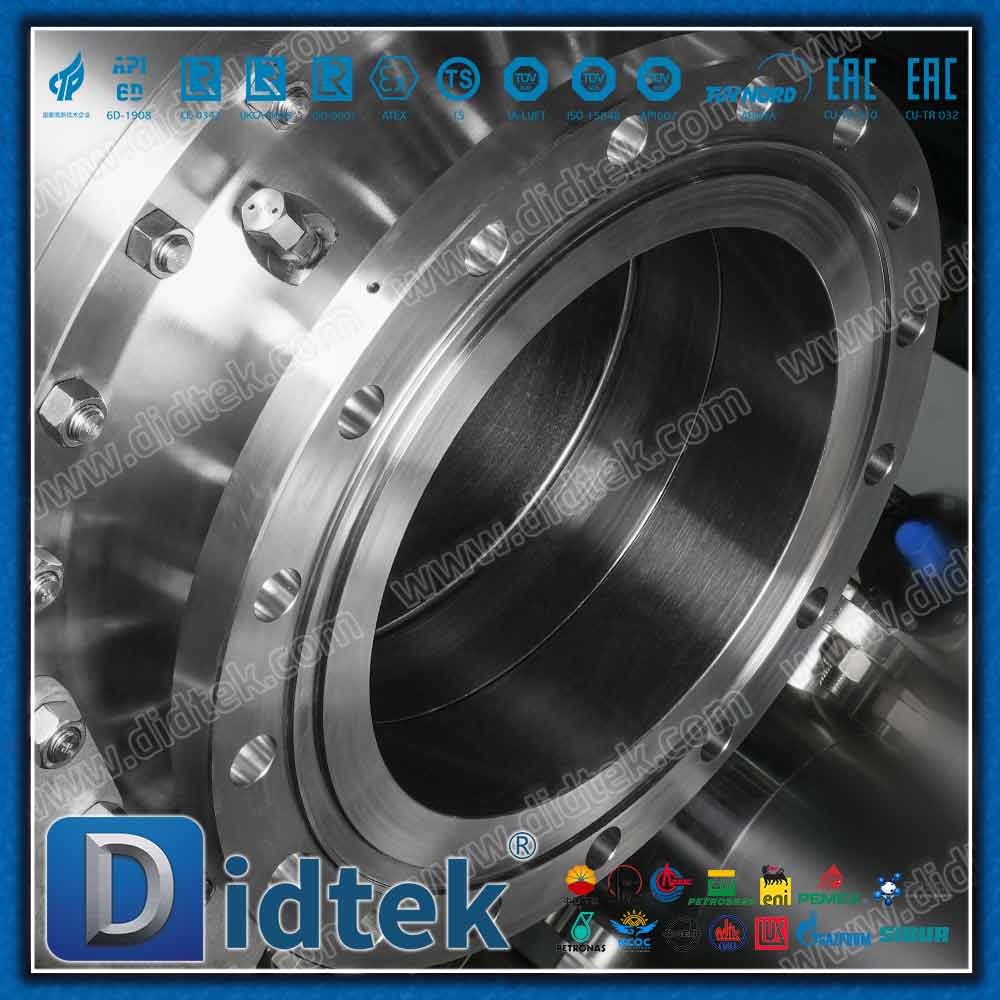 SS321 Trunnion Ball Valve พร้อมการทดสอบสุญญากาศ
