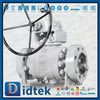 RTJ 2500LB แรงดันสูง PEEK ซีลบอลวาล์ว Trunnion เหล็กหลอม