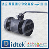 A105 1500LB บอลวาล์วลอยน้ำแบบลอยตัวแบบโลหะป้องกันการกัดกร่อนฟอสเฟตแรงดันสูง 