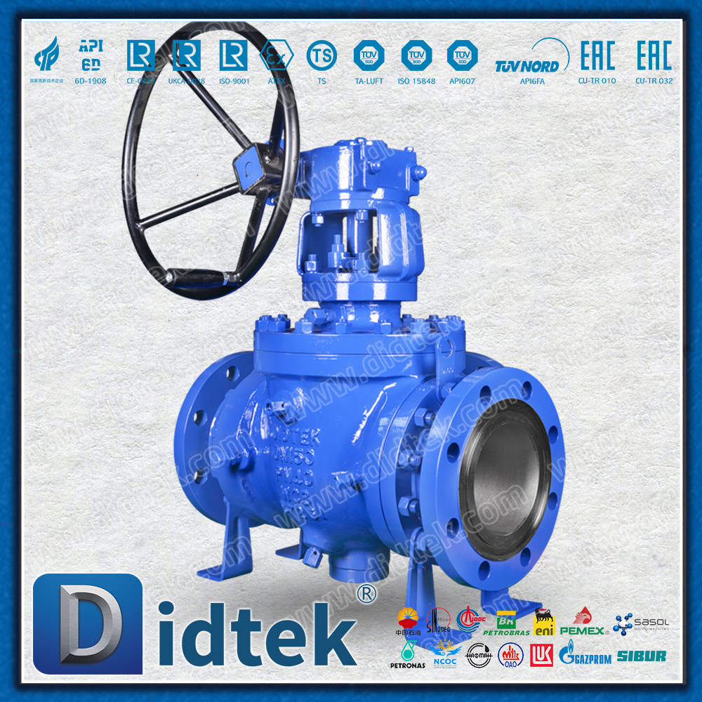 Didtek WCB บอลวาล์วสามทางอินเทอร์เฟซ L-type Full Bore