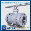 การไหลแบบคงที่ 2 นิ้ว Tek Peek Seat Trunnion Ball Valve ซัพพลายเออร์