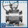 Inconel Alloy625 ลิปซีล Elgiloy Trunnion บอลวาล์ว