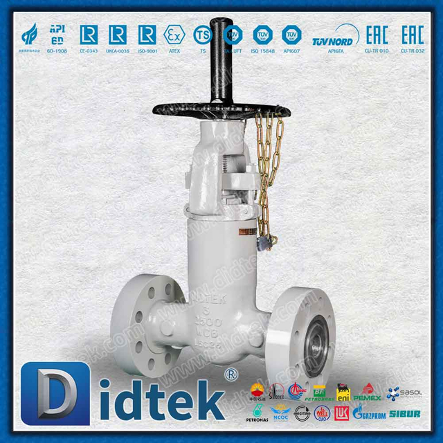ซีลแรงดัน 2500LB RTJ Gate Valve 