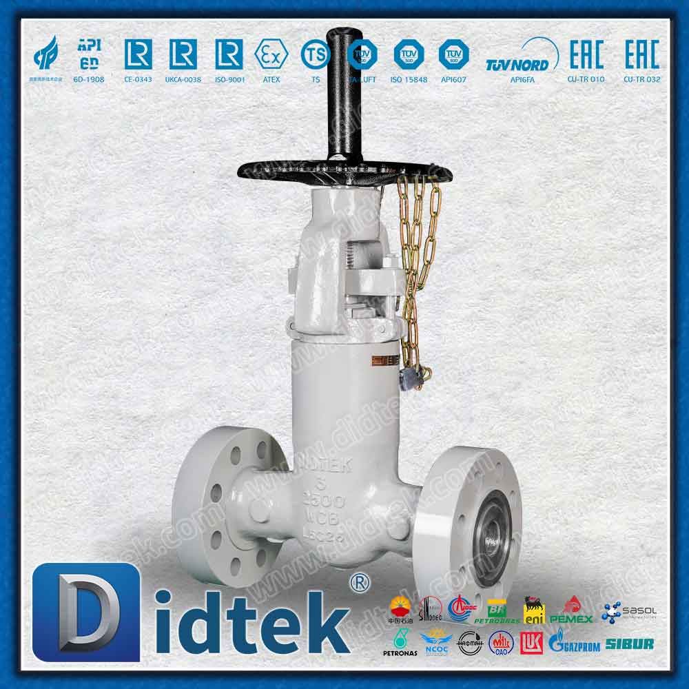 ซีลแรงดัน 2500LB RTJ Gate Valve 