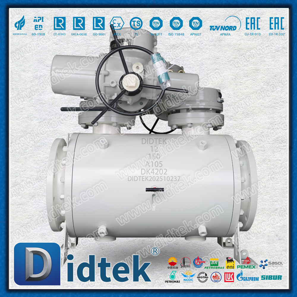 Didtek DBB บอลวาล์วควบคุมไฟฟ้า