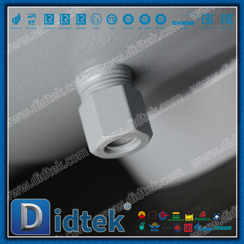 Didtek 4130 Flange FC แอคชูเอเตอร์แบบนิวแมติกเดี่ยว API6A บอลวาล์วเหล็กหลอม