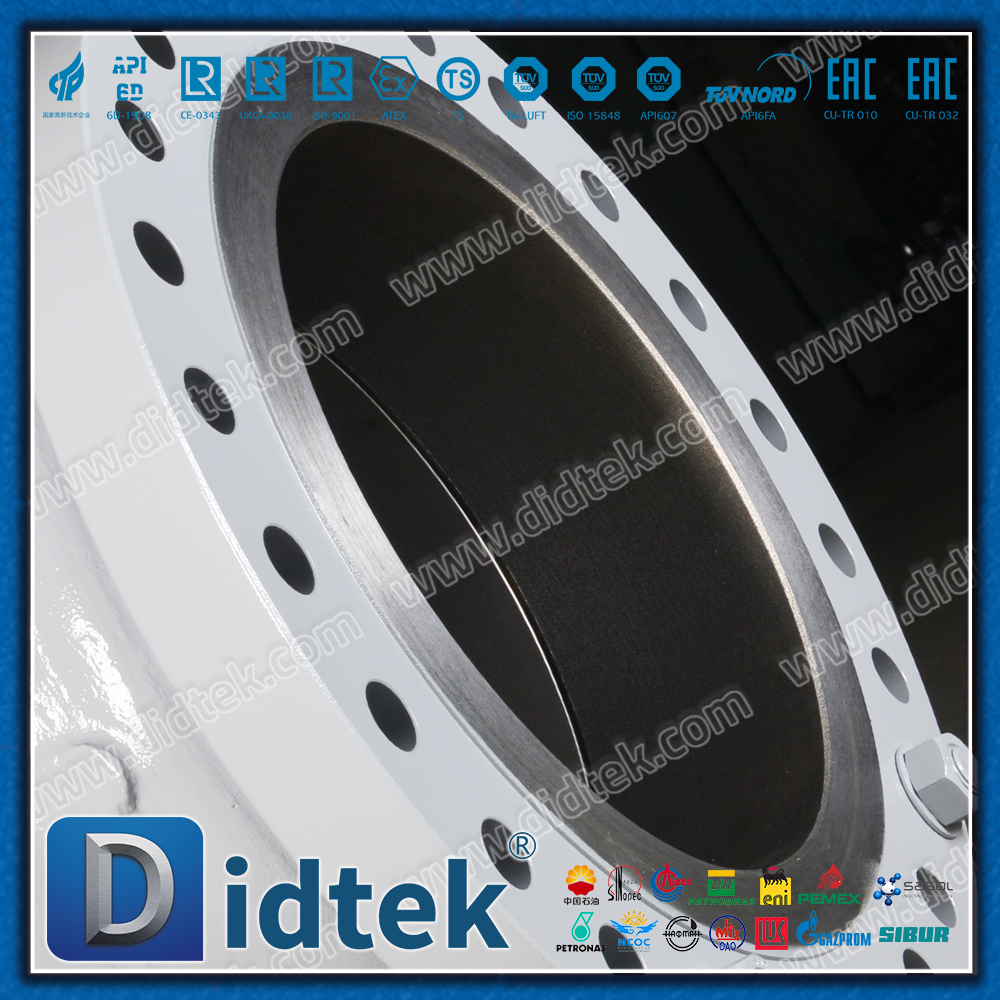บอลวาล์ว Trunnion เหล็กหล่อสองชิ้นขนาด 18 นิ้ว