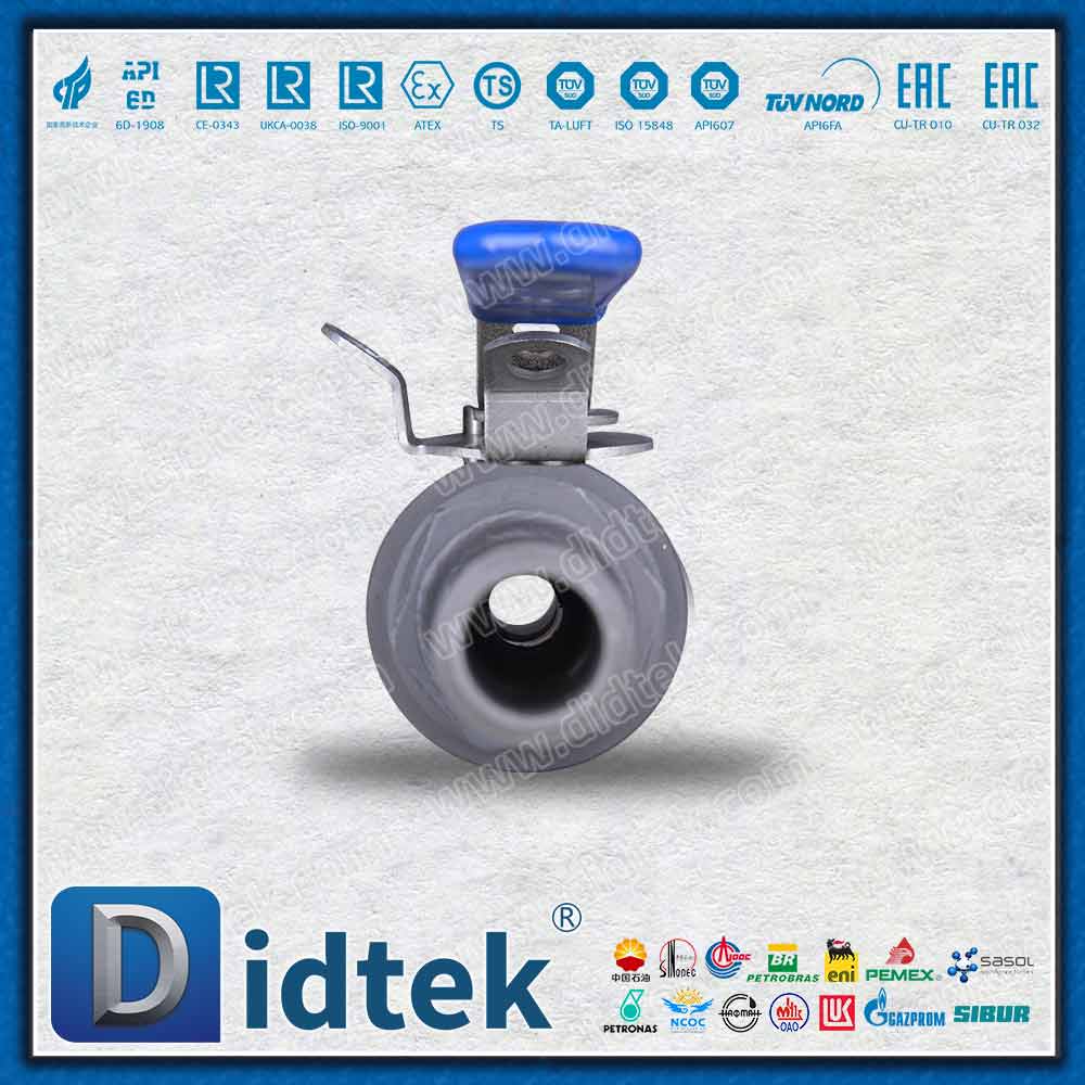 S-35 DISTEKFFBV-A105N 800LB ส่วนต่อขยายบอลวาล์วลอยปลอมแปลง