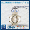 อลูมิเนียมบรอนซ์ประสิทธิภาพสูง ASTM B 148 API609 Monel Trim Butterfly Valves