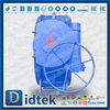 DN2000 ขนาดใหญ่ DIN Wafer Triple Offset บัตเตอร์ฟลายวาล์ว