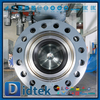 Trunnion วิศวกรรมทางทะเล ESD ติดตั้งบอลวาล์วไฟฟ้า Auma สำหรับก๊าซแรงดันสูง