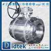 บอลวาล์วรองแหนบรอยเต็มพร้อมตัวถัง F316Ti และที่นั่ง HNBR